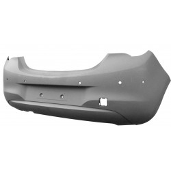 OPEL CORSA 15 PARAGOLPES TRASERO IMPRIMADO 6 HUECOS PARA...