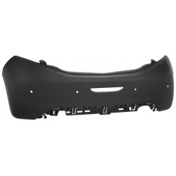 PEUGEOT 208 12 PARAGOLPES TRASERO IMPRIMADO CON HUECO...