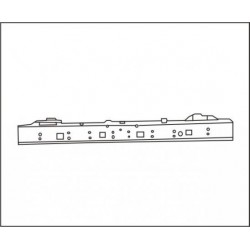 NISSAN N 13 89-91 REFUERZO PARAGOLPES DELANTERO