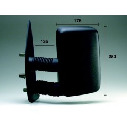 FIAT DUCATO / BOXER 94 ESPEJO MANUAL (BRAZO CORTO) IZQUIERDO