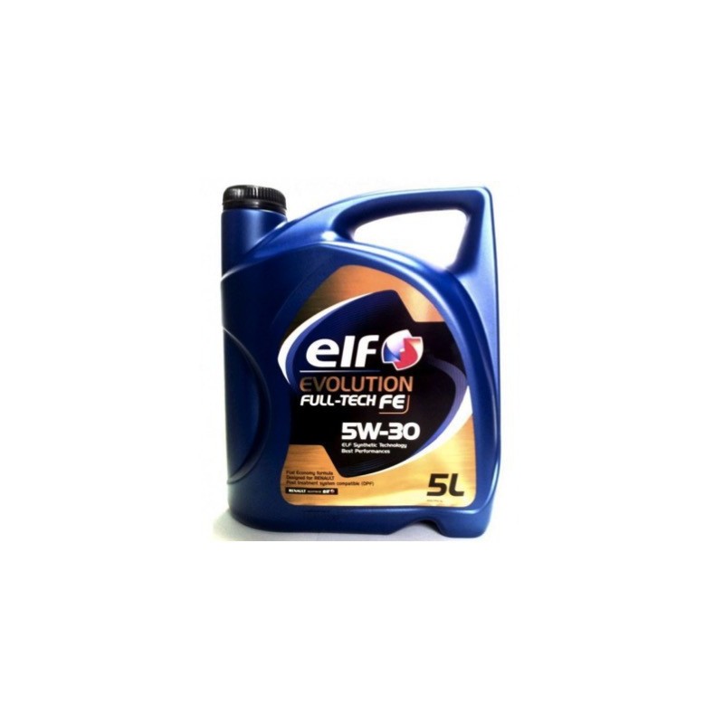 ELF 5w30 5L Aceite Lubricante Evolution Full-Tech Fe