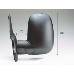 FORD TRANSIT 95 ESPEJO MANUAL IZQUIERDO