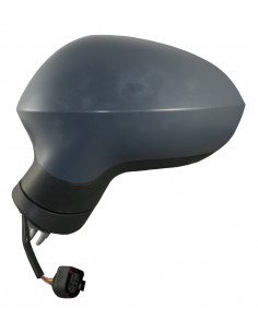 SEAT LEON 09 ESPEJO IZQUIERDO ELECTRICO IMPRIMADO CONVEXO...