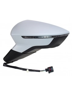 SEAT LEON 12 ESPEJO ELECTRICO TERMICO CONVEXO CON PILOTO...