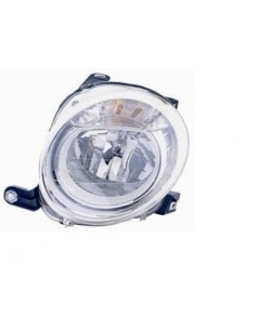 FIAT 500 07- FARO CON REGULACION ELECTRICA BOMBILLA H7...