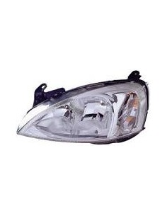 OPEL CORSA 00 FARO IZQUIERDO CON REGULACION CON MOTOR...