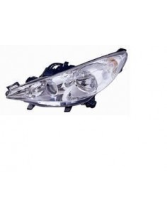 PEUGEOT 207 06 FARO DERECHO CON REGULACION ELECTRICA...