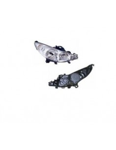 PEUGEOT 207 06 FARO DERECHO CON REGULACION ELECTRICA SIN...