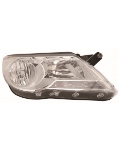 VOLKSWAGEN TIGUAN 09 FARO DERECHO ELECTRICO CON MOTOR,...