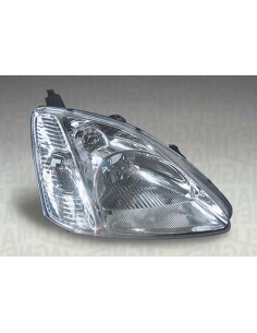 HONDA CIVIC 3/5P 01 04 FARO CON REGULACION BISEL CROMADO...