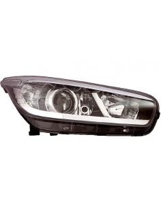 KIA CEED 13 FARO DERECHO REGULACION ELECTRICA INTERIOR NEGRO BOMBILLA H7/H7