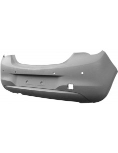 OPEL CORSA 15 PARAGOLPES TRASERO IMPRIMADO CON 4 HUECOS PARA SENSORES