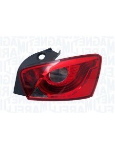 SEAT IBIZA 12 PILOTO TRASERO SIN LUZ ANTINIEBLA CON PORTALAMPARA (MAGNETI MARELLI) DERECHO