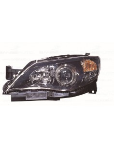 SUBARU IMPREZA 08 FARO DERECHO ELCTRICO INTERIOR NEGRO BOMBILLA H7/HB3