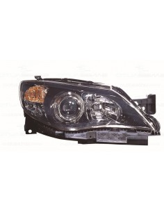 SUBARU IMPREZA 08 FARO IZQUIERDO ELECTRICO INTERIOR NEGRO BOMBILLA H7/HB3