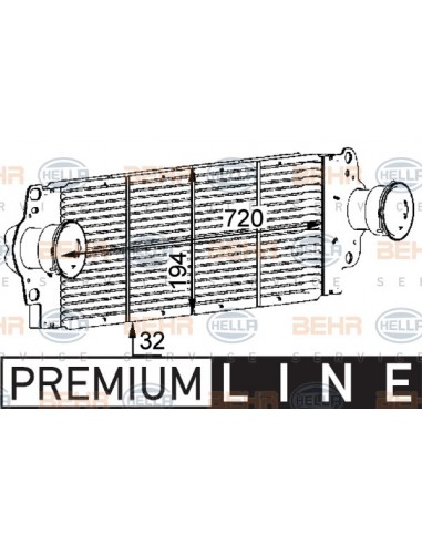 VOLKSWAGEN TRANSPORTER 2003 RADIADOR 8ML376723511