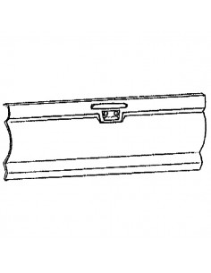 MITSUBISHI L200 1996 - 2006 PORTON TRASERO CON HUECO PARA TERCERA LUZ DE FRENO