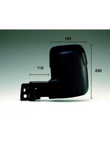 COMPATIBLE CON FORD TRANSIT 91 ESPEJO MANUAL...