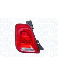 COMPATIBLE CON FIAT 500 15 PILOTO TRASERO CABRIO LADO...