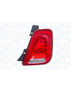 COMPATIBLE CON FIAT 500 15 PILOTO TRASERO CABRIO LADO...