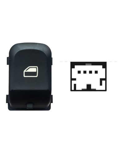 COMPATIBLE CON AUDI A4 A5 Q5 07 BOTON...