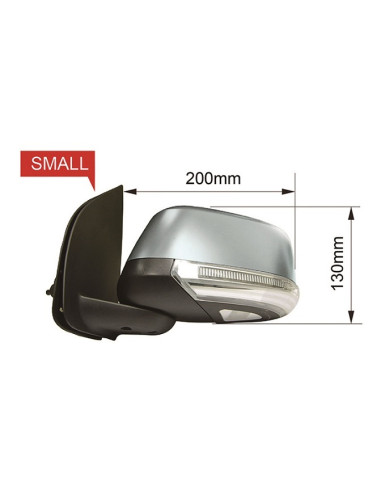 COMPATIBLE CON NISSAN NAVARA 07 RETROVISOR...