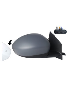COMPATIBLE CON FIAT 500E 2020.10 ESPEJO DERECHO ELECTRICO...