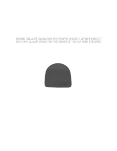 COMPATIBLE CON FIAT 500 15 TAPA REMOLQUE PARAGOLPES...