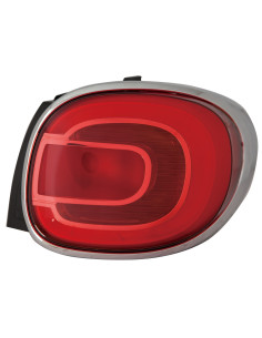 COMPATIBLE CON FIAT 500L 12 FARO TRASERO DERECHO CROMADO...