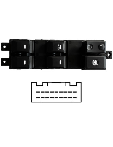 COMPATIBLE CON KIA PICANTO 2011.05 BOTONERA...