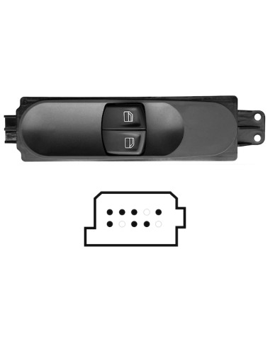 COMPATIBLE CON MERCEDES VITO 03 BOTONERA PORTA...