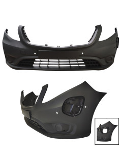 COMPATIBLE CON MERCEDES E-VITO W447 2019 PARAGOLPES...