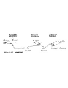 COMPATIBLE CON AUDI A4 A6 SUPERB PASSAT 1.9TDI 9508...