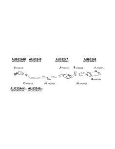COMPATIBLE CON AUDI A4 1.9 00 SILEN FRENTE