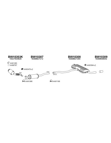 COMPATIBLE CON MINI ONE COOPER 1.2 1.5 2014.07 CAT