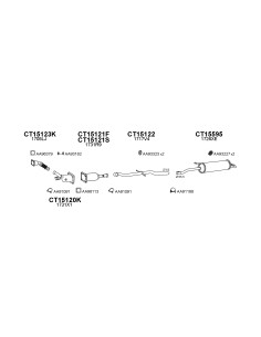 COMPATIBLE CON CITROEN C5 2.0 01 TUBO INTERNO