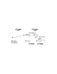 COMPATIBLE CON CITROEN JUMPER FIAT DUCATO TUBO CENTRAL