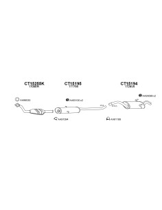 COMPATIBLE CON CITROEN EVASION JUMPY SCUDO ULYSSE 99 CAT