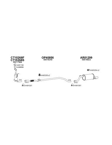 COMPATIBLE CON CITROEN NEMO   MITO   500...