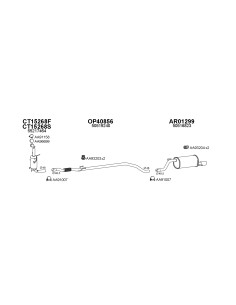 COMPATIBLE CON CITROEN NEMO MITO 500 DOBLO GRANDE PUNTO...