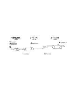 COMPATIBLE CON CITROEN 806 ZETA ULYSSE SCUDO EVASION 9502...