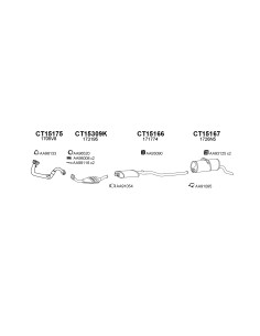 COMPATIBLE CON CITROEN XSARA BERLINGO 306 PARTNER 1.4I 8V...