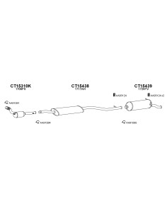 COMPATIBLE CON CITROEN XSARA PICASSO 1.8I 00 CAT