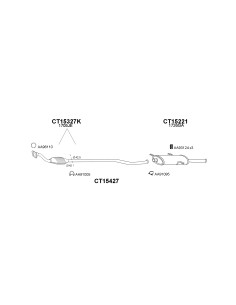 COMPATIBLE CON CITROEN XSARA 1.9D 9805 CAT