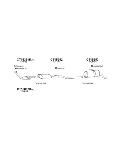 COMPATIBLE CON CITROEN BERLINGO PARTNER 2.0HDI...
