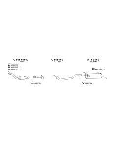 COMPATIBLE CON CITROEN XANTIA 2.0HDI 2.1TD 9801 CAT