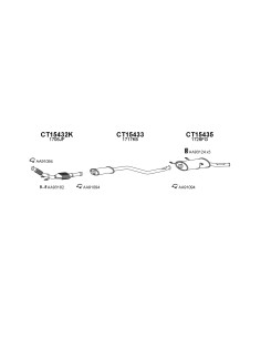 COMPATIBLE CON CITROEN XSARA 2.0HDI 09 SILENCIOSO MEDIO