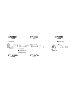 COMPATIBLE CON CITROEN XSARA 1.4 8V SILENCIOSO CENT