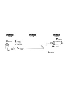 COMPATIBLE CON CITROEN C2 C3 1.1I 8V 05 CAT