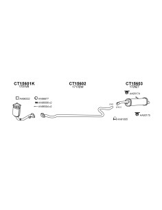 COMPATIBLE CON CITROEN C3 05 TUBO INTERNO